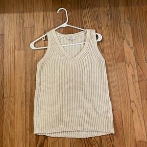 Knit tank top